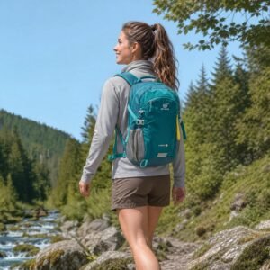 SKYSPER Small Hiking Backpack, 20L Lightweight Travel Backpacks Hiking Daypack for Women Men 20 l Lantc20-teal